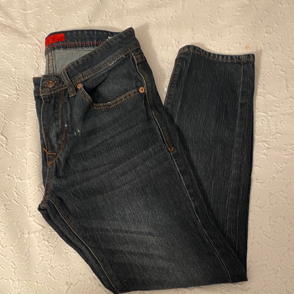 Men's Slim Fit Denim Jeans - Dark Blue